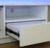 Imagen de Mueble TV modelo Piero (130cm) blanco Todo el mueble PVC alto brillo