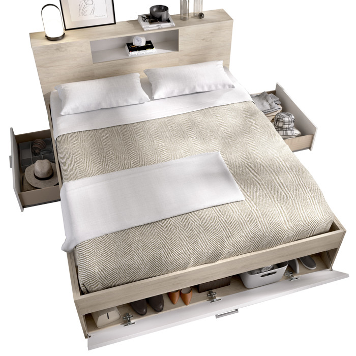 Imagen de CAMA COMPACTA LANKA 135/140X190