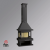 Imagen de Chimenea leña frontal C-203