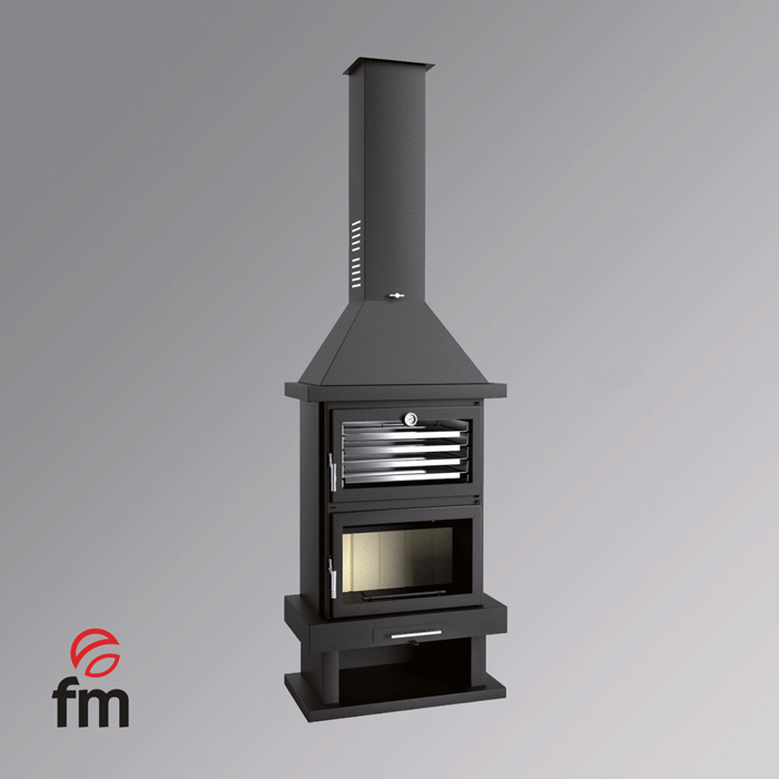 Imagen de Chimenea leña frontal C-200 H