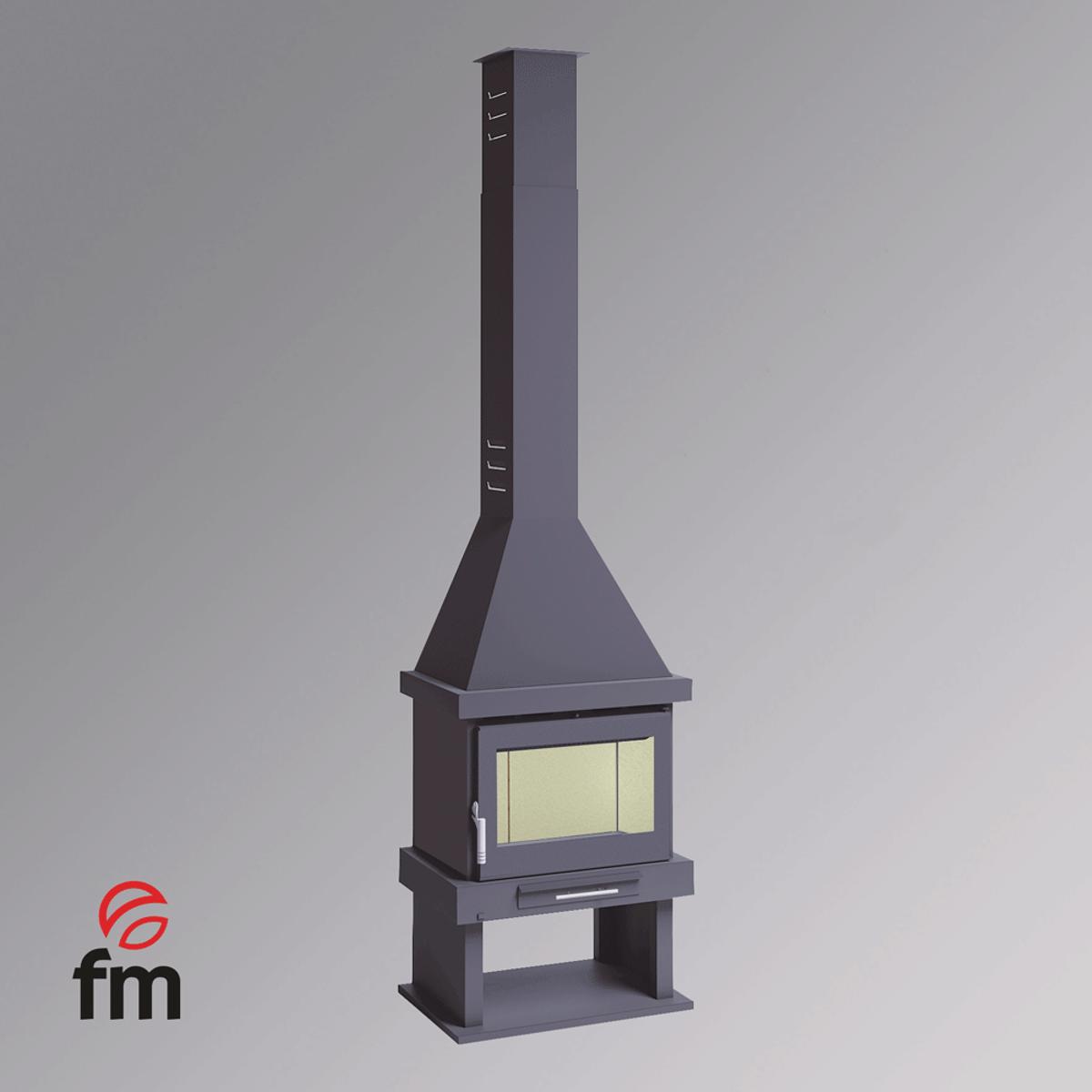 Imagen de Chimenea leña lC-300 T