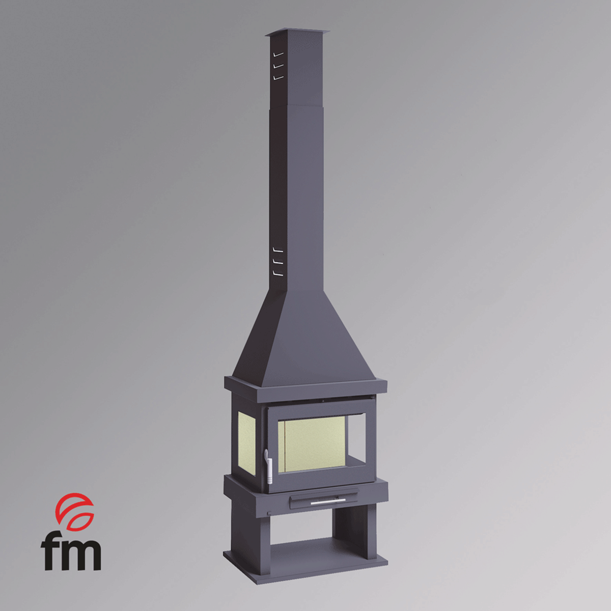 Imagen de Chimenea leña C-303 T