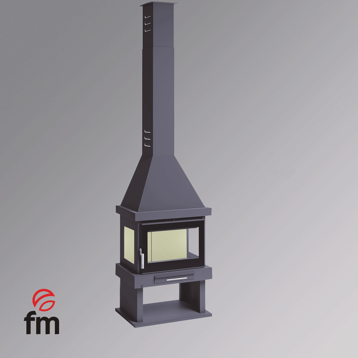 Imagen de Chimenea leña C-303 TK