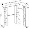 Imagen de COMPO VESTIDOR RINCON  03K14843+03K14043