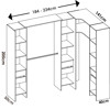 Imagen de COMPO VESTIDOR RINCON  03K14843+03K14743