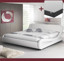 Imagen de Cama de matrimonio Piccione color blanco (180x200cm) con colchón Texas