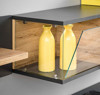 Imagen de Mueble de salón modelo Olson color gris y roble (2,4m)