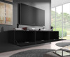 Imagen de Mueble TV modelo Nerea H2 (160 cm) en negro con blanco