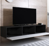 Imagen de Mueble TV modelo Leiko H2 (160x30cm) color negro y blanco